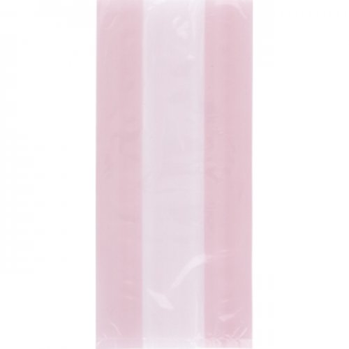 30 Pink Bags with Twist Ties 13cmX29cm