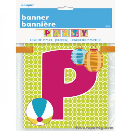 Banner Summer Party Banner Summer Party