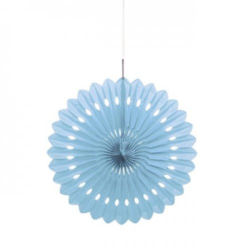 Decorative Fan Light Blue 40cm  Decorative Fan Light Blue 40cm