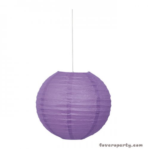 Paper Lantern Purple 25.4cm