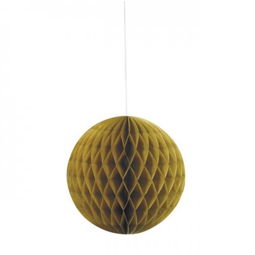 Honeycomb Ball Gold 20.3cm