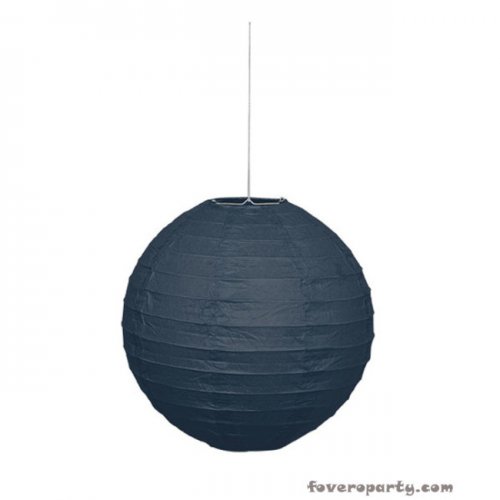 Paper Lantern Black 25.4cm