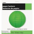 Paper Lantern Lime Green 25.4cm