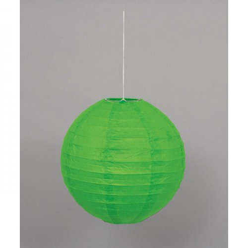 Paper Lantern Lime Green 25.4cm Paper Lantern Lime Green 25.4cm