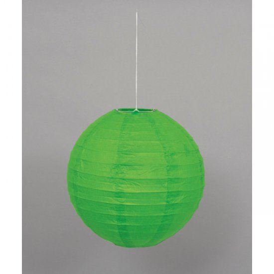 Paper Lantern Lime Green 25.4cm