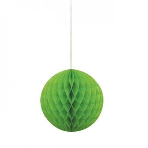 Honeycomb Ball Lime Green 20.3cm