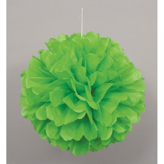 Puff Ball Lime Green 40cm