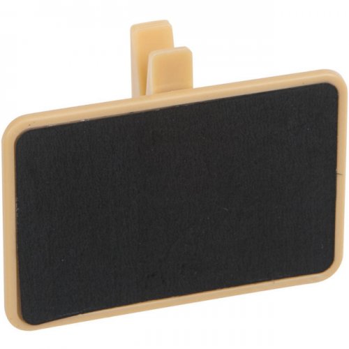 4 chalkboard clips with chalk