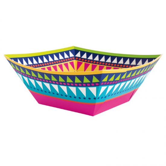 Paper Square Bowl Boho Fiesta