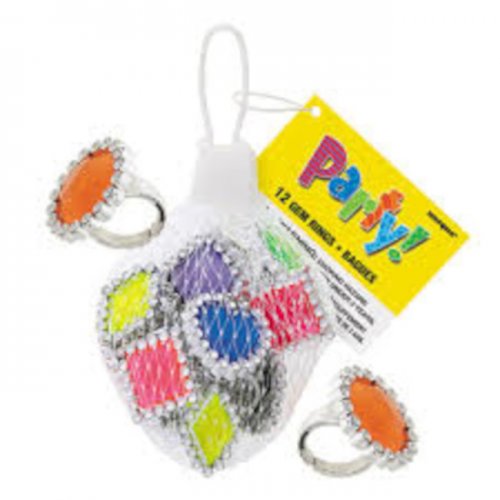 12 Gem Rings 12 Gem Rings