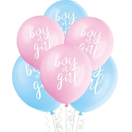 Boy or Girl Balloons (8pcs)