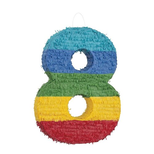 Pinata Numeral 8