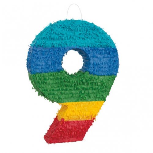Pinata Numeral 9 Pinata Numeral 9