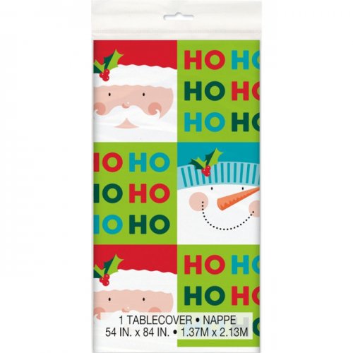 Tablecover Holly Santa 137cm x 213cm
