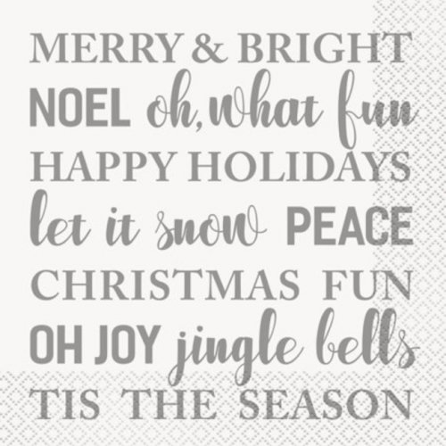 16 Napkins Christmas 33X33cm