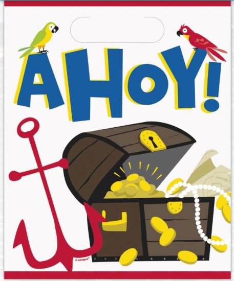 8 Lootbags Ahoy Pirate