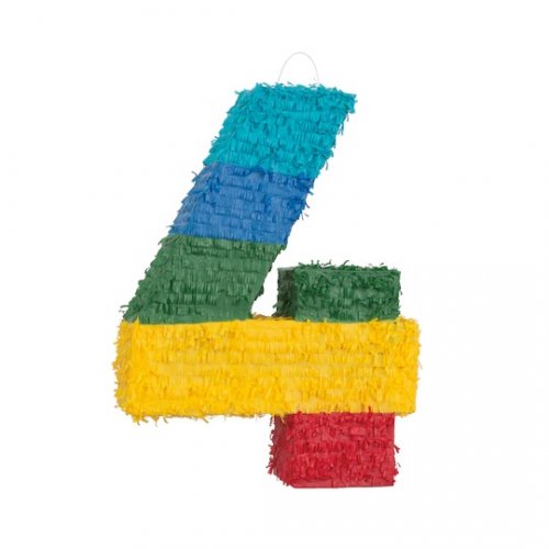 Pinata Numeral 4 Pinata Numeral 4