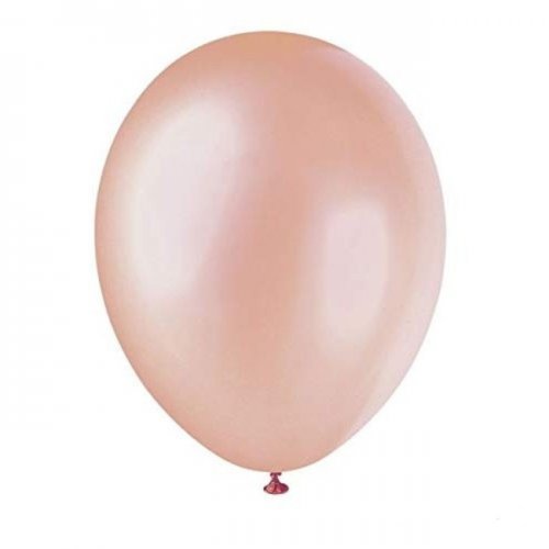 10 Balloons Pearlized RoseGold 30cm 10 Balloons Pearlized RoseGold 30cm