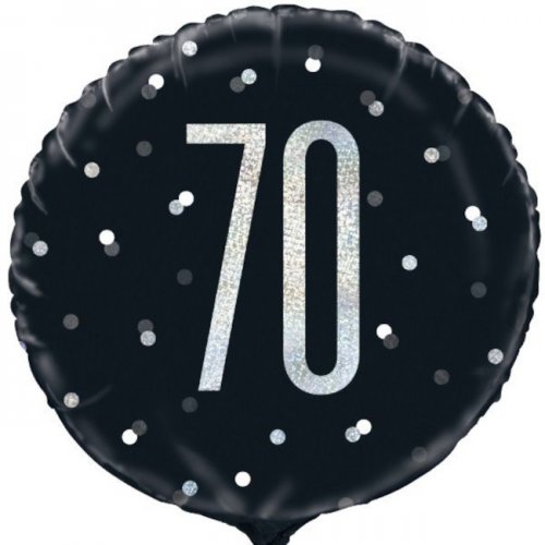 Foil Balloon 70th Birthday 45cm