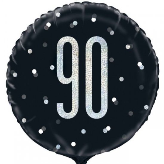 Foil Balloon 90th Birthday 45cm