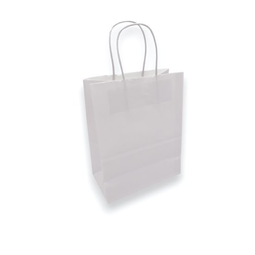White Paper Party Bag 13x21x8cm
