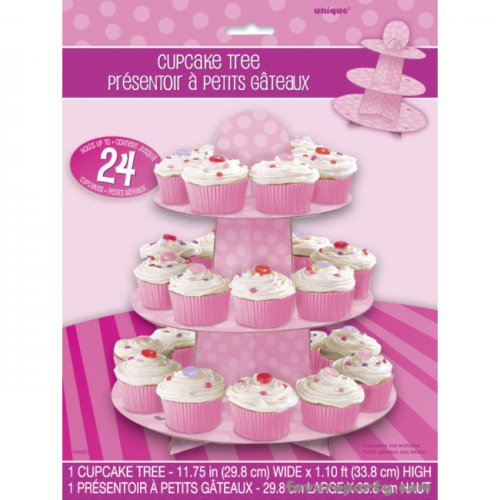 Cupcake stand 29.8cm X 33.8cm Pink Cupcake stand 29.8cm X 33.8cm Pink