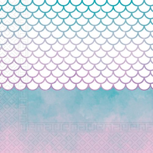 20 Napkins Elegant Mermaid 33 x 33cm