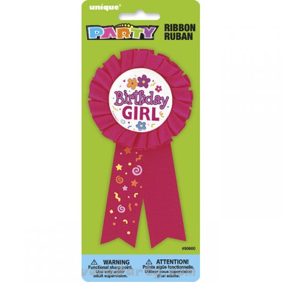 Award Ribbon Birthday Girl