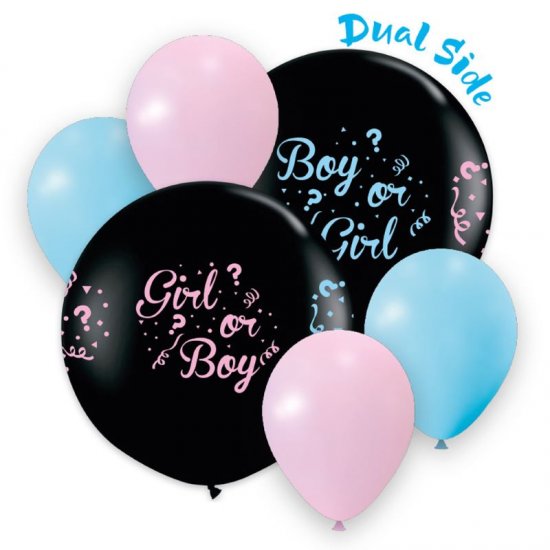 Gender Reveal Balloon set