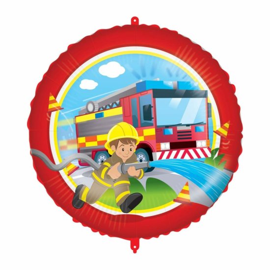 Foil Balloon Firefighters 45cm