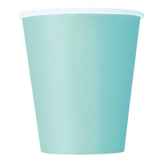 14 Paper Cups Mint 260ml
