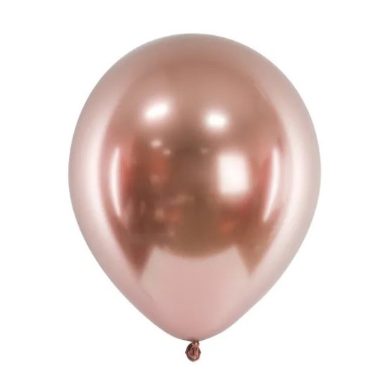 50 Balloon Glossy RoseGold 30cm
