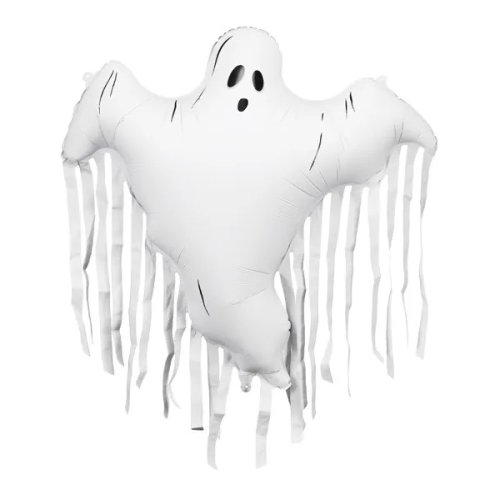 Foil Balloon Ghost with Tassels 93x86 cm Foil Balloon Ghost with Tassels 93x86 cm