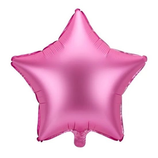 Foil Balloon Star Pink 45cm