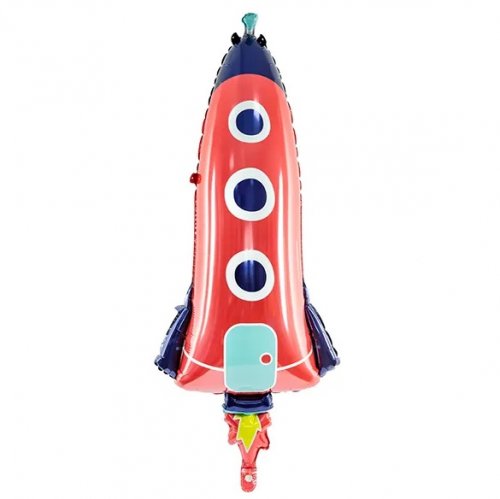 Foil Balloon Rocket 44X115cm