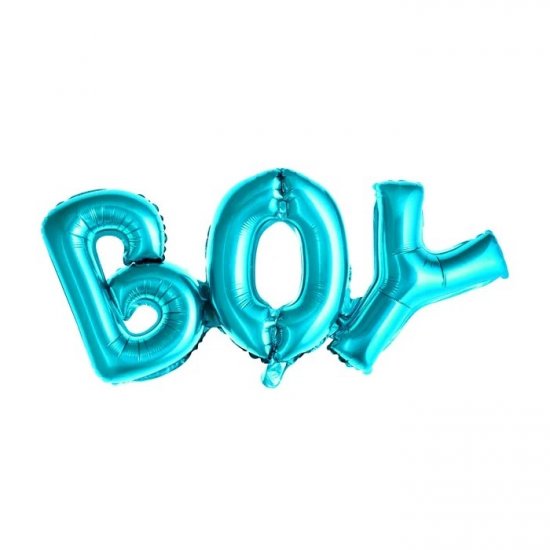 Foil Balloon Boy Blue 67X29cm