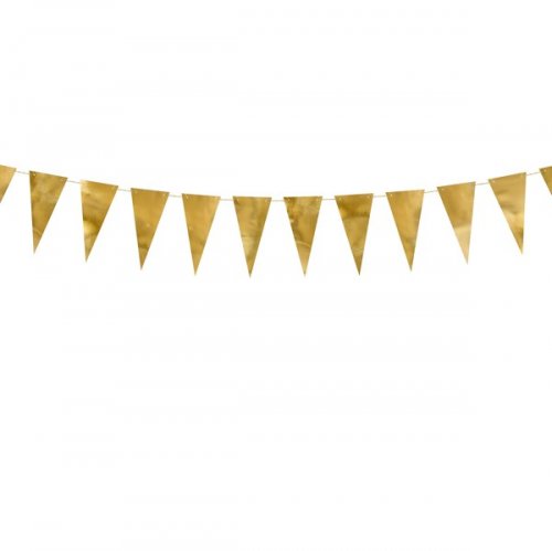 Gold Flag Banner 2.15 m Gold Flag Banner 2.15 m