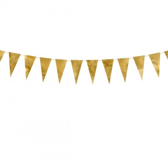 Gold Flag Banner 2.15 m