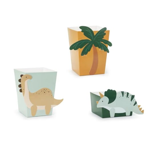 Treat Boxes Dinosaurs 6pcs