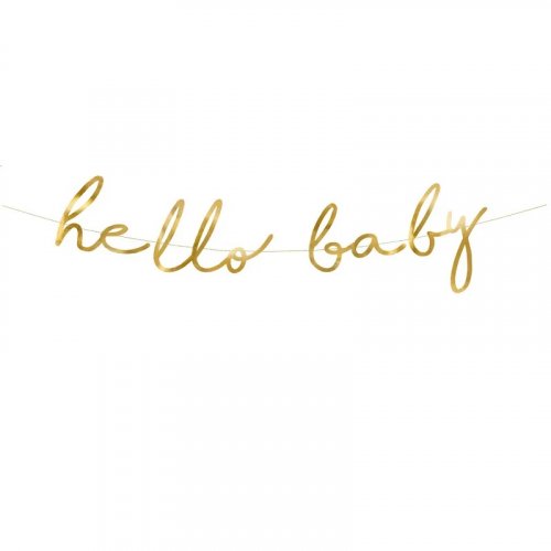 Banner Hello Baby 70cm Banner Hello Baby 70cm