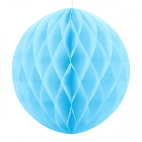 Honeycomb Ball Light Blue 10cm Honeycomb Ball Light Blue 10cm