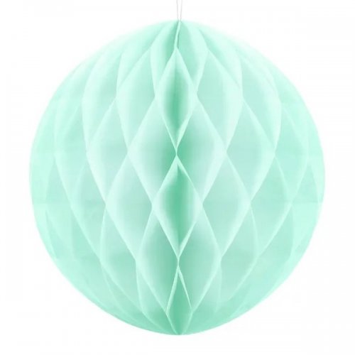 Honeycomb Ball Mint 10cm Honeycomb Ball Mint 10cm