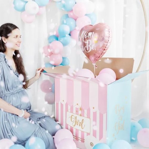 Balloons box -Boy Or Girl EMPTY