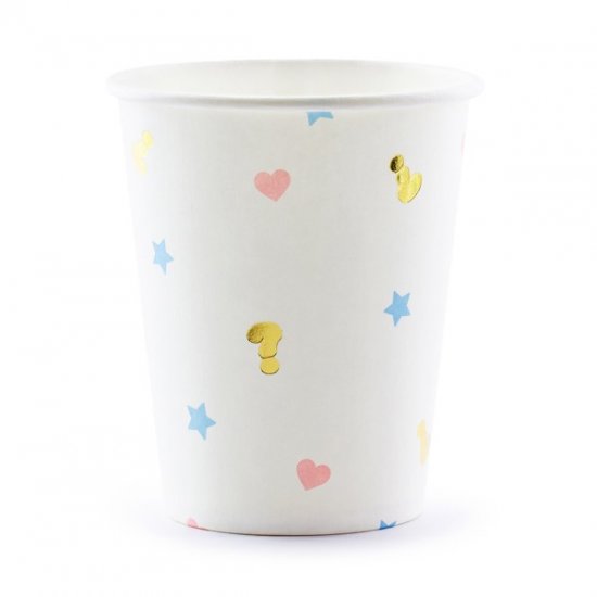 6 Paper Cups Boy or Girl 200ml
