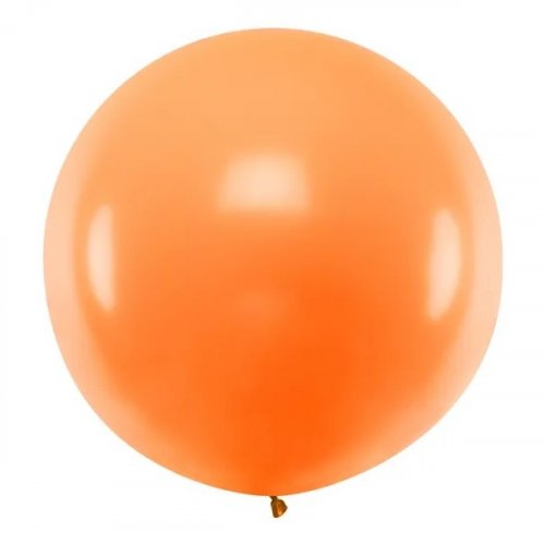 Latex Round Balloon 100cm Orange