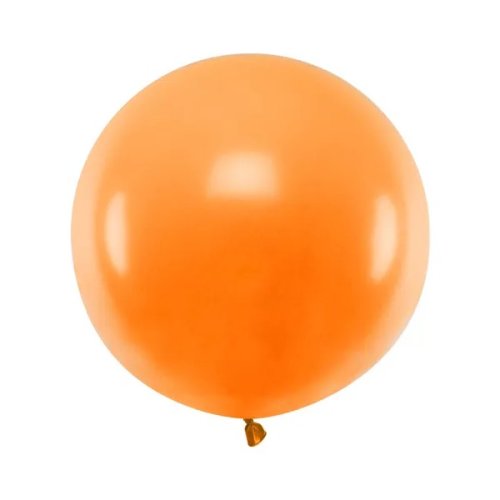 Latex Round Balloon 60cm Orange