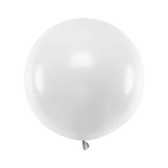 Latex Round Balloon 60cm White
