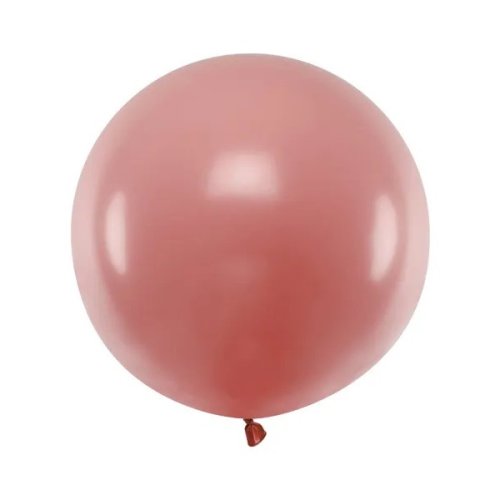 Latex Round Balloon 60cm Wild Rose