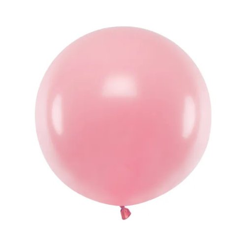Latex Round Balloon 60cm Baby Pink