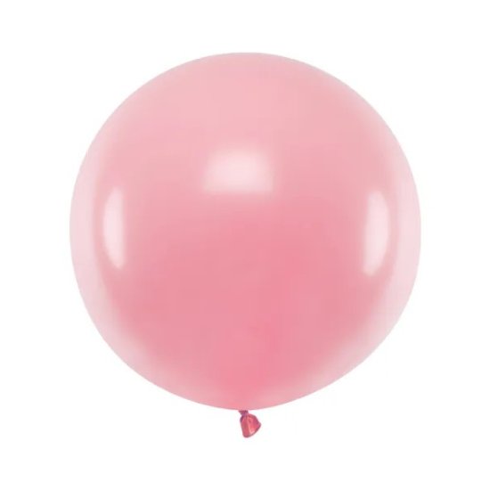 Latex Round Balloon 60cm Baby Pink
